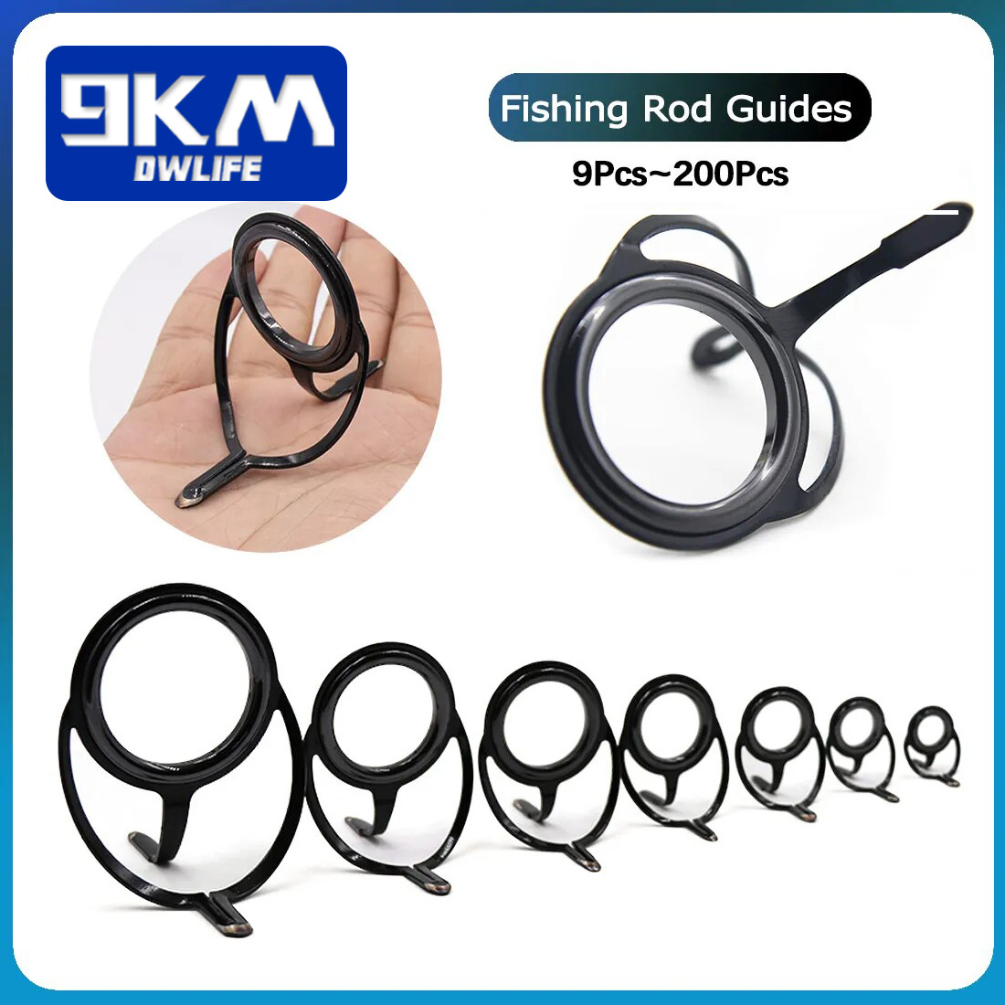 Set joran pancing putar, kompo - Fishing Rod Building Kit ulasan dan harga
