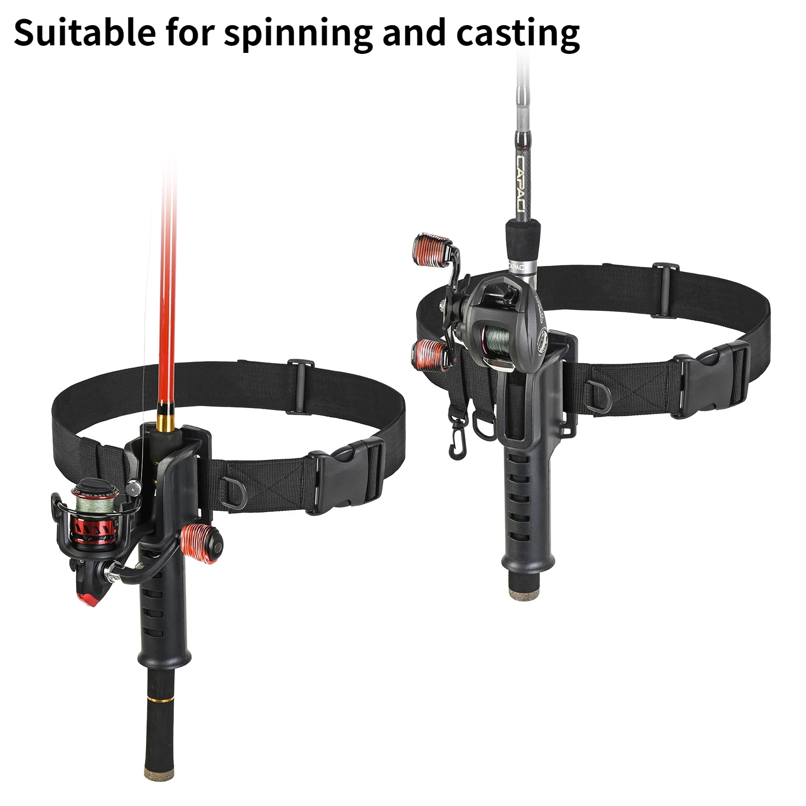 Pegangan Joran Sabuk Pinggang  - Fishing Rod Spinning ulasan dan harga