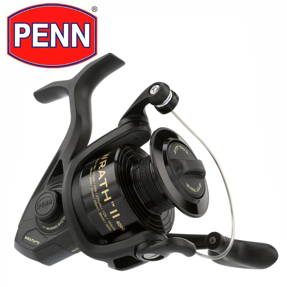 PENN WRATH II gulungan putar 2 - Abu Garcia Reel Max ulasan dan harga