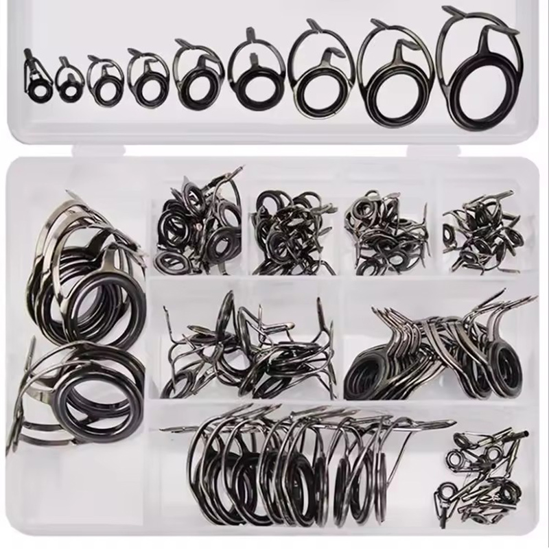 WEIHE 75PCS Aksesoris Mata Pem - Fishing Rod Building Kit ulasan dan harga