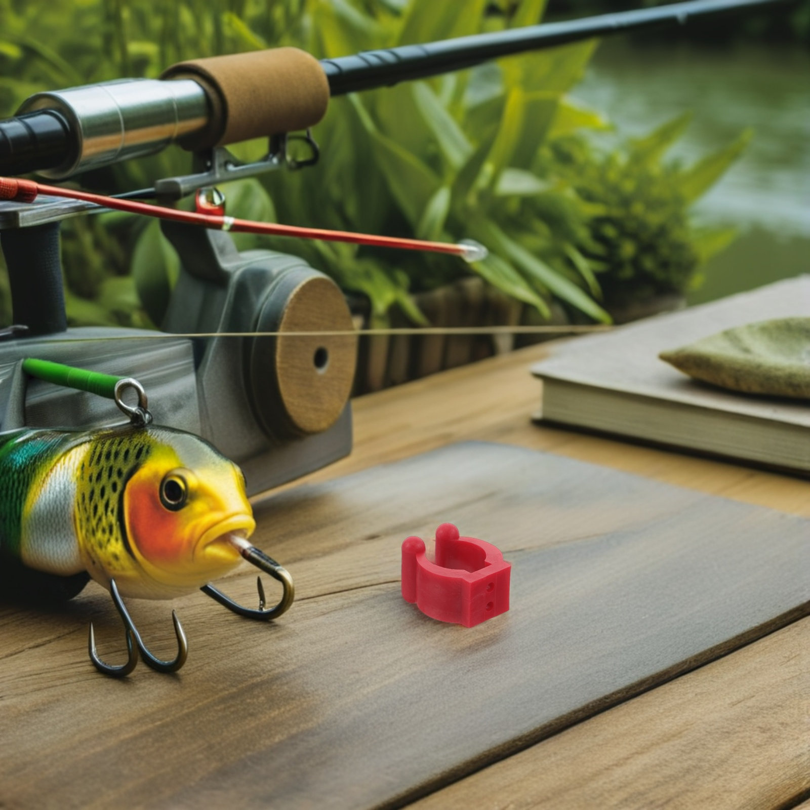 20 Buah Penjepit Tongkat Panci - Fishing Rod Rack ulasan dan harga