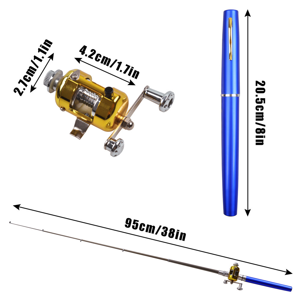 Joran pancing es Mini, tongkat - Fishing Rod Ice ulasan dan harga